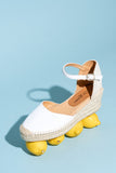 Leon Closed Toe Espadrille with Buckle Strap