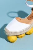 Leon Closed Toe Espadrille with Buckle Strap