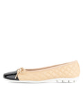 Cozy Quilted Leather Ballet Flat