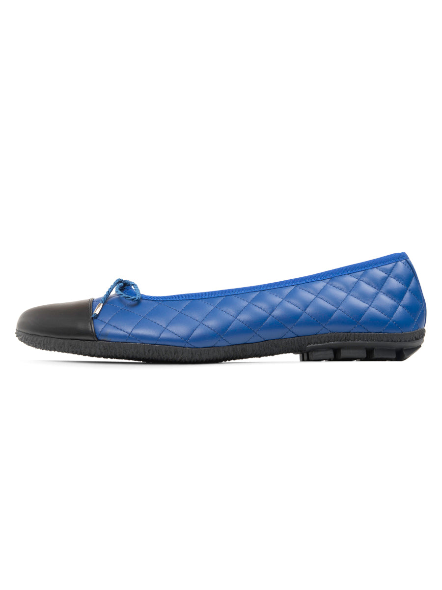 Cozy Quilted Leather Ballet Flat