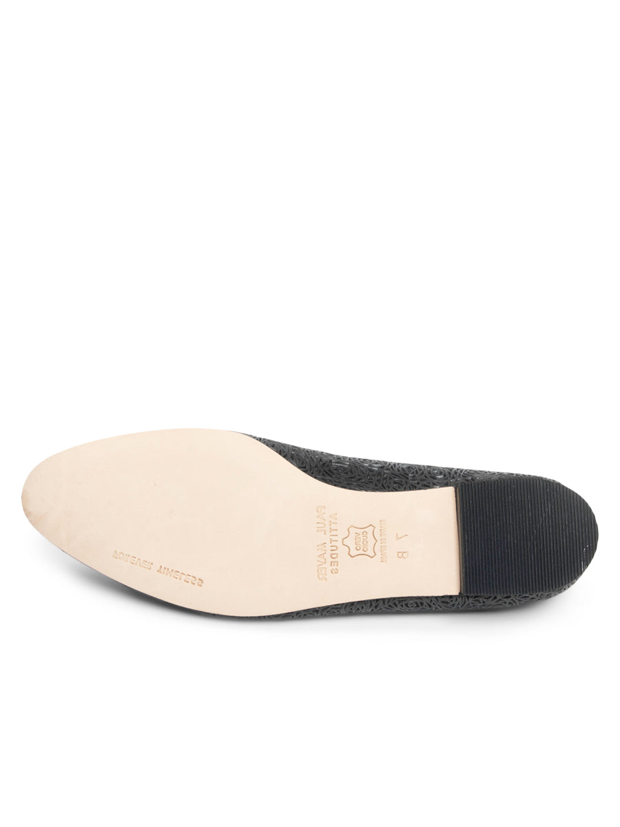 Luxe Laser Cut Ballet Flat