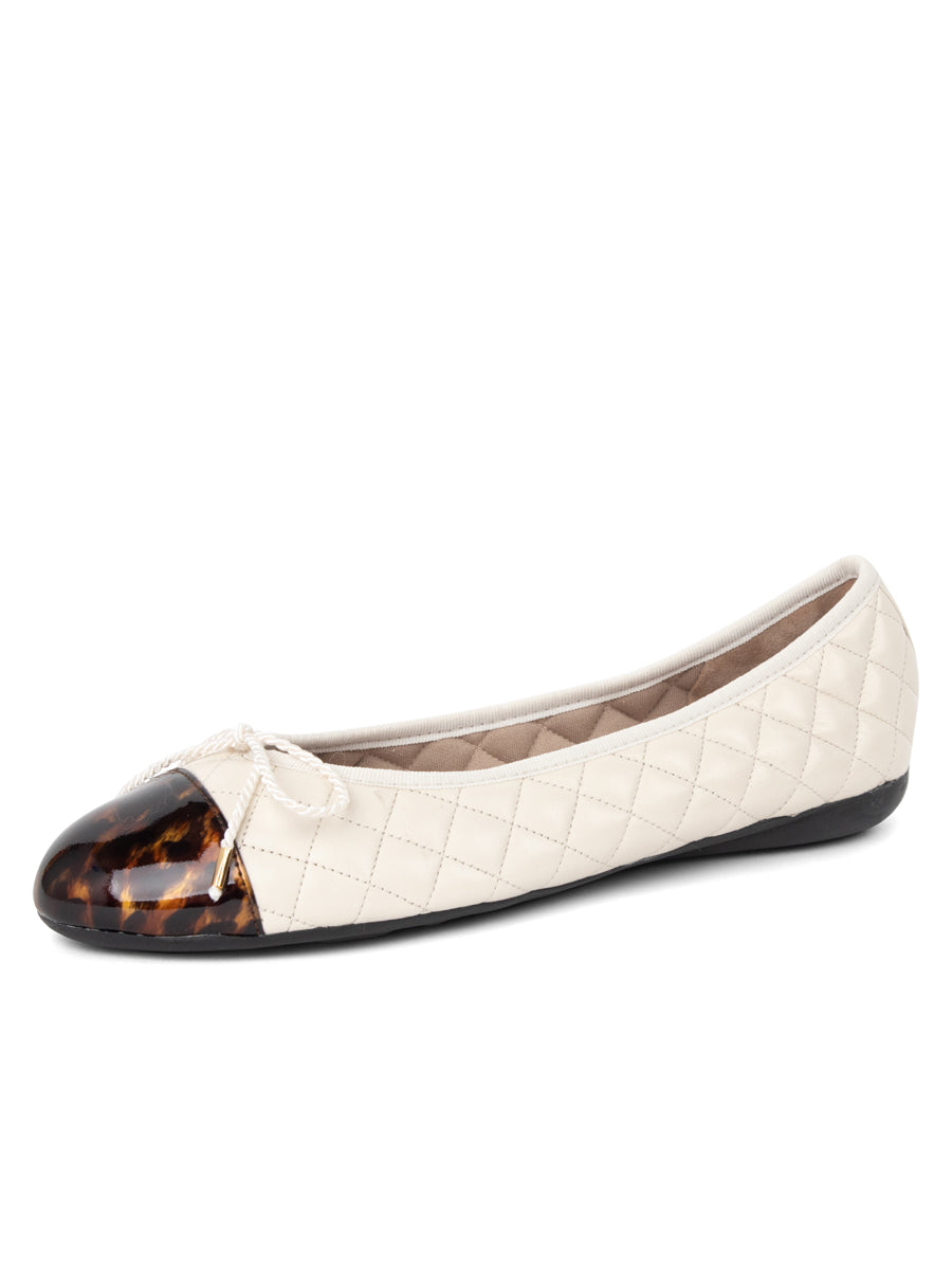 Best Quilted Leather Ballet Flat