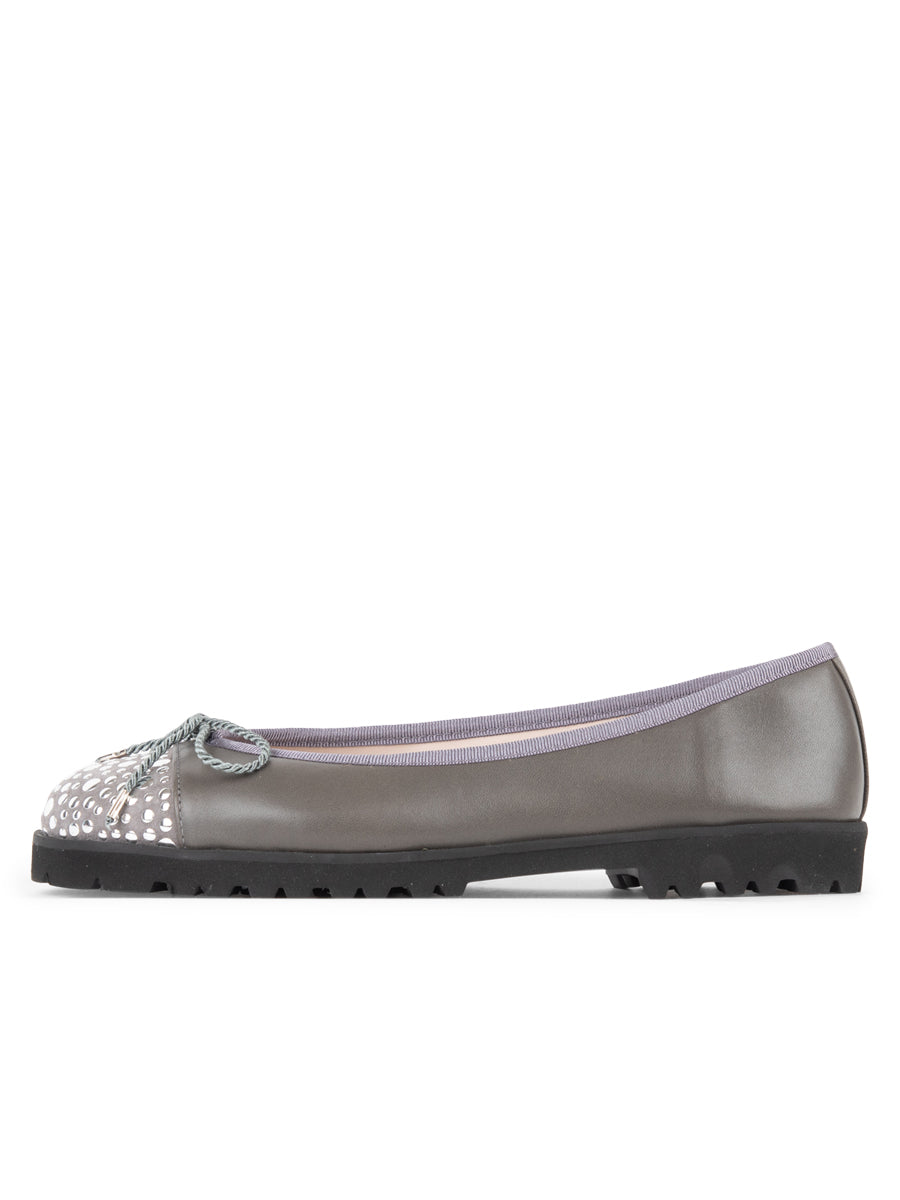 Brill Studded Lug Sole Ballet