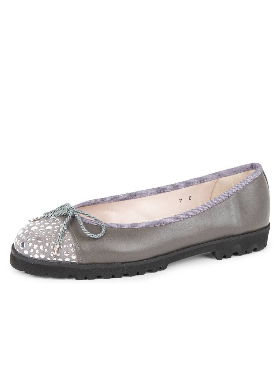 Brill Studded Lug Sole Ballet