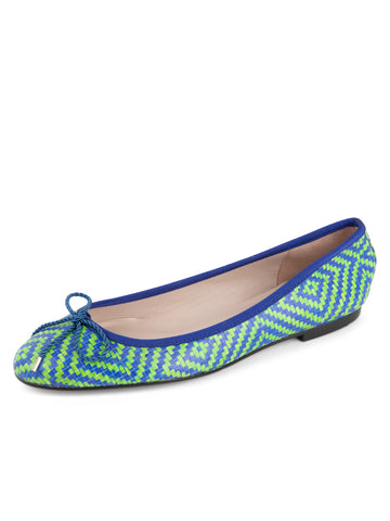 Luxe Geometric Ballet Flat