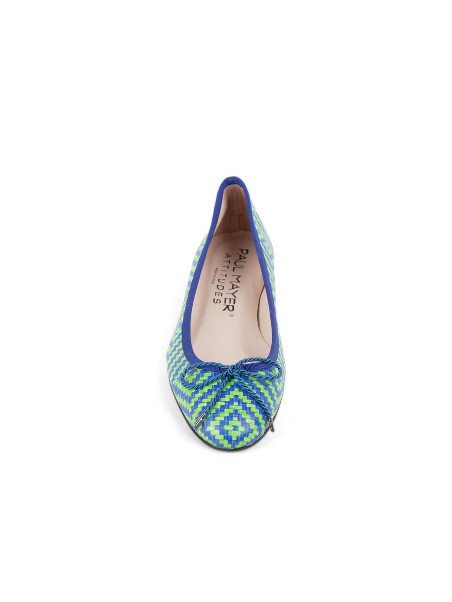 Luxe Geometric Ballet Flat