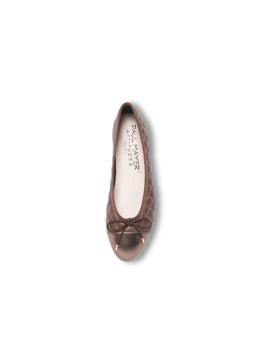 Best Quilted Leather Ballet Flat