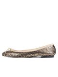 Luxe Snake Ballet Flat