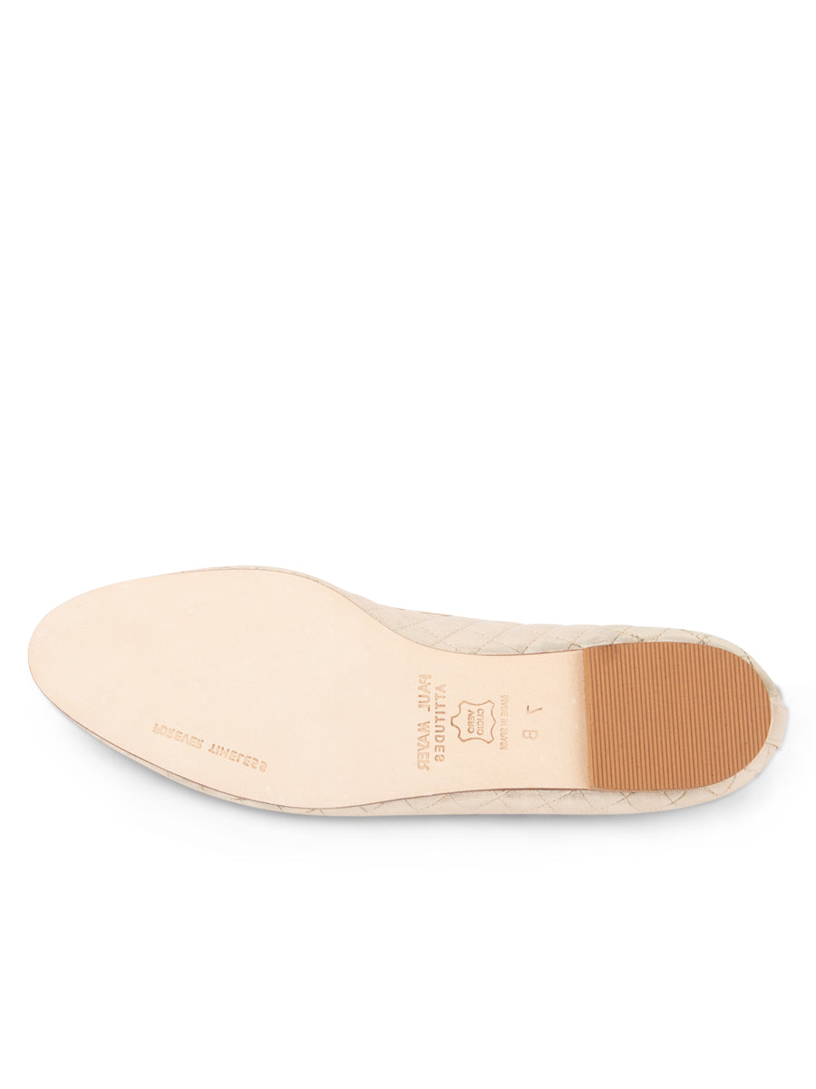 Lido Quilted Leather Ballet Flat