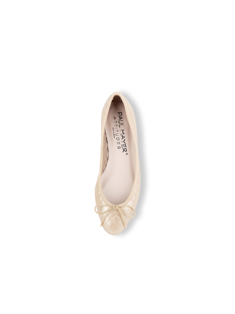 Lido Quilted Leather Ballet Flat