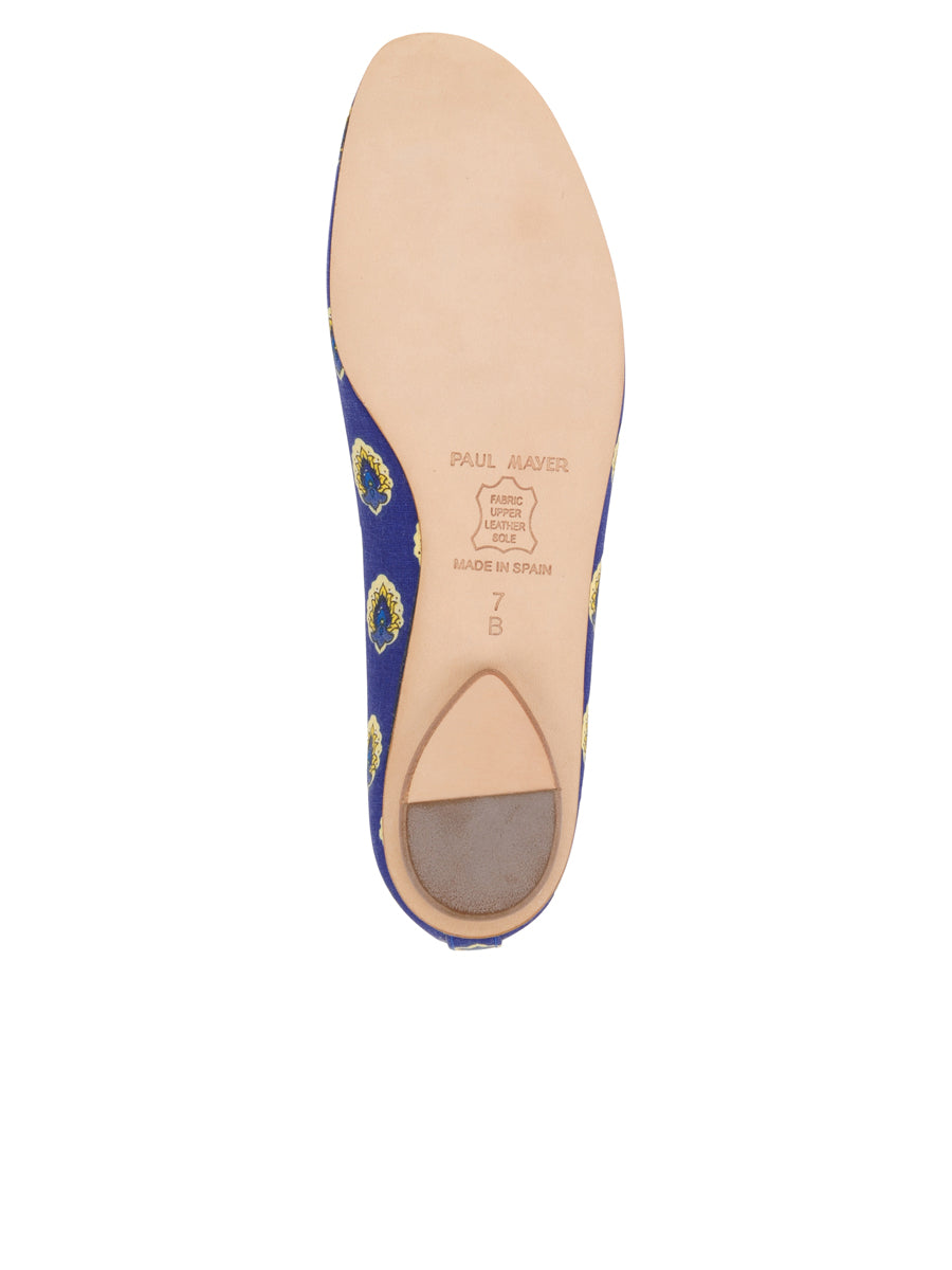 Country Provençale Fabric Ballet Flat