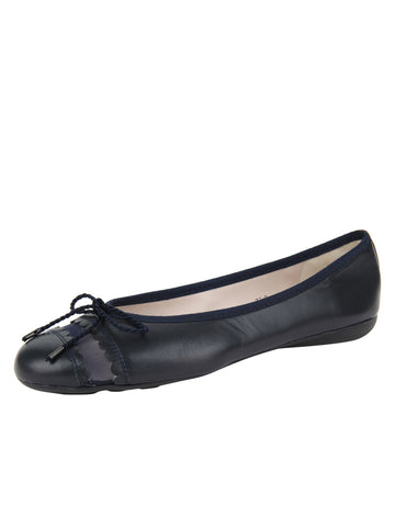 Burg Leather Ballet Flat