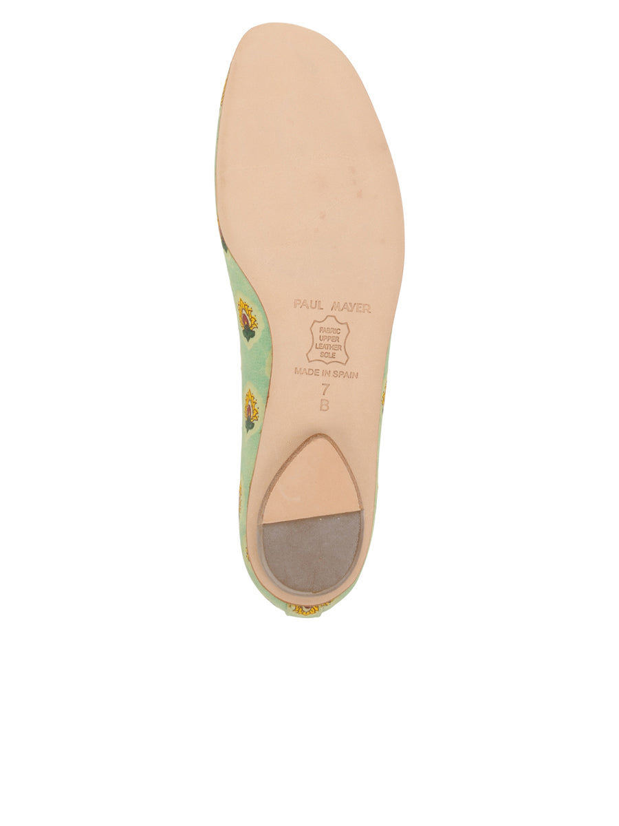 Country Provençale Fabric Ballet Flat