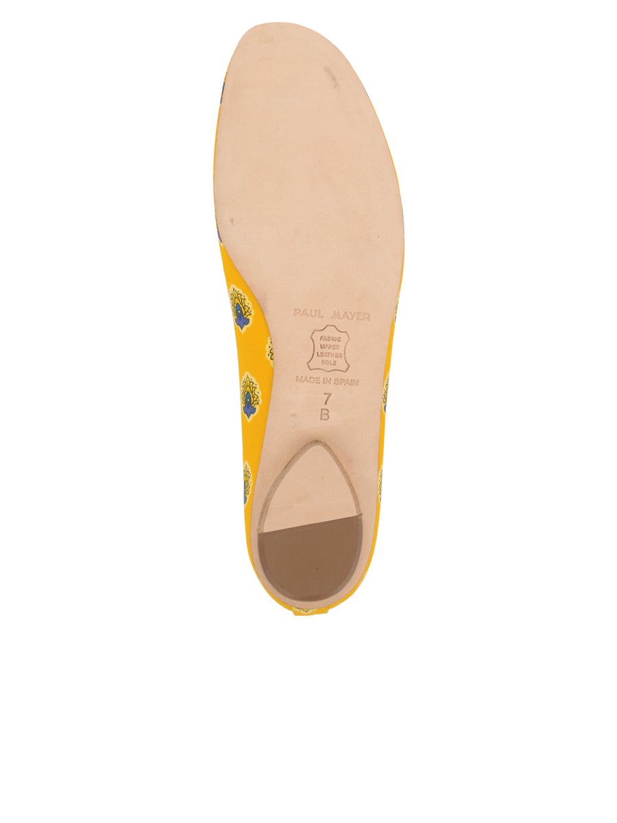 Country Provençale Fabric Ballet Flat