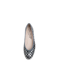 Bingo Textured Leather Ballet Flat