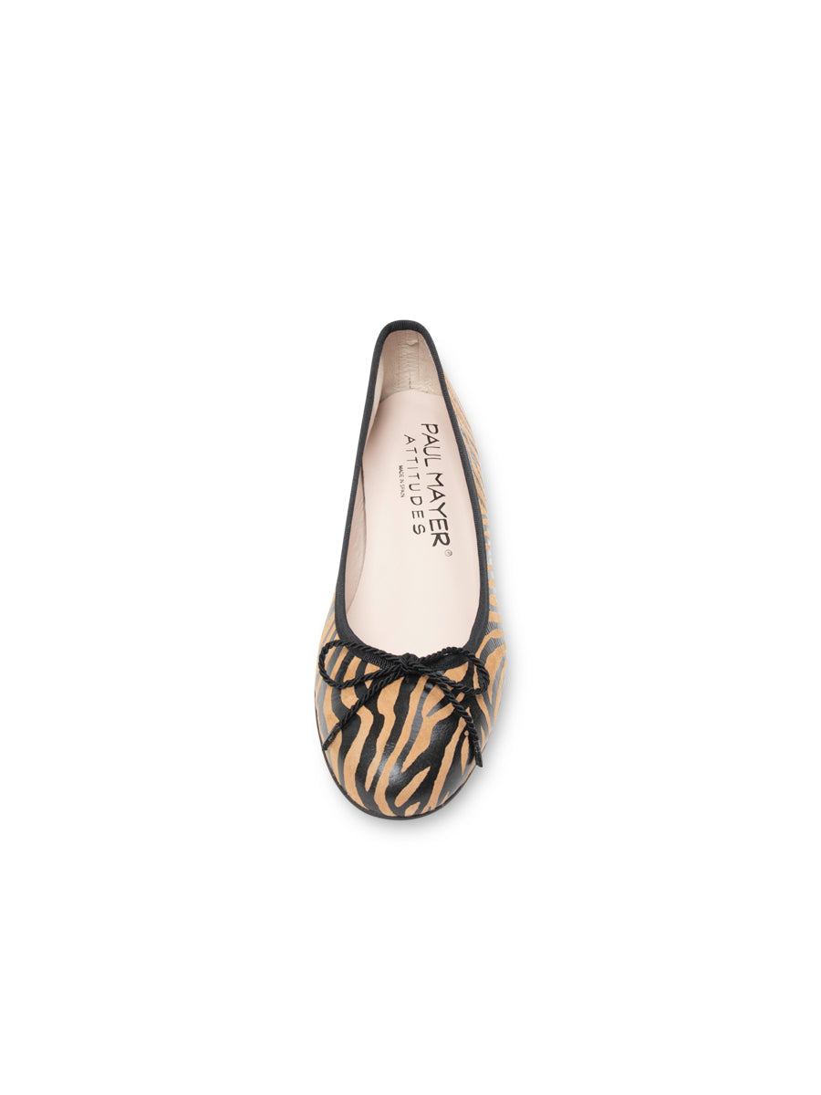 Noble Zebra Print Wedge