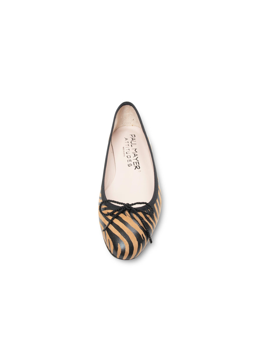 Luxe Zebra Ballet Flat