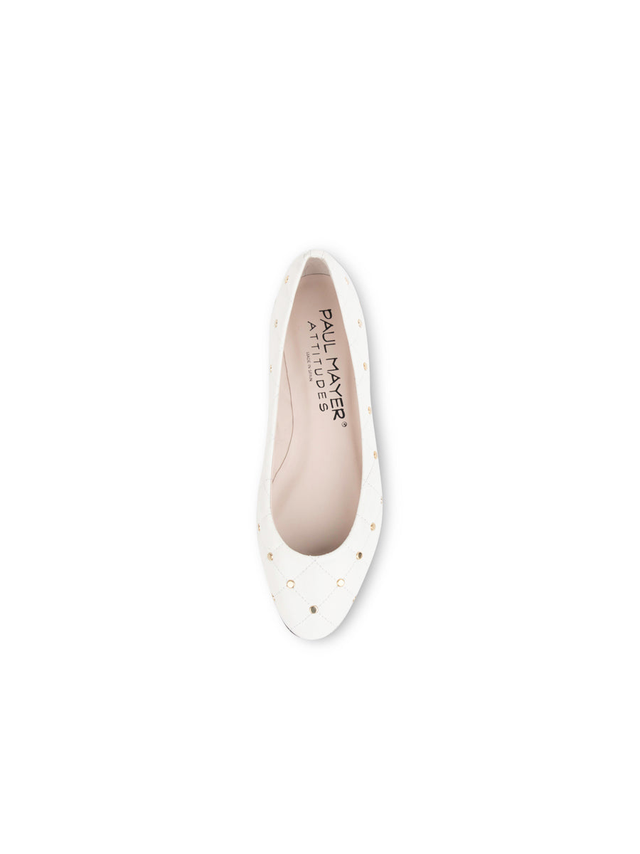 Madison Quilted Leather Ballet Flat