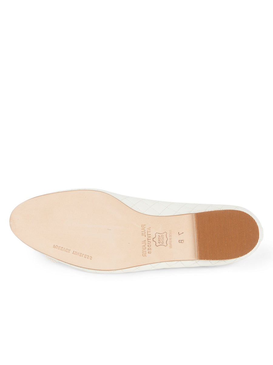 Lido Quilted Leather Ballet Flat